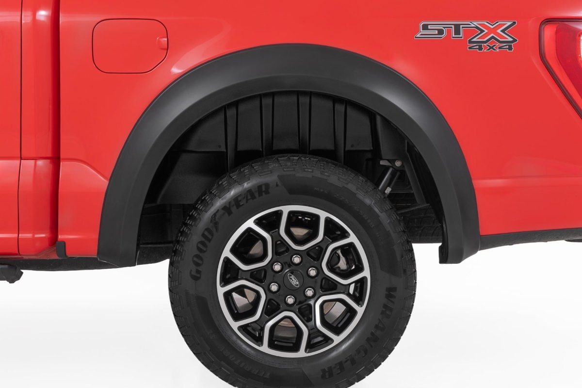 Ford F-150 Fender Flares - Rough Country - Sport - E9 Argon Blue - '21-'26